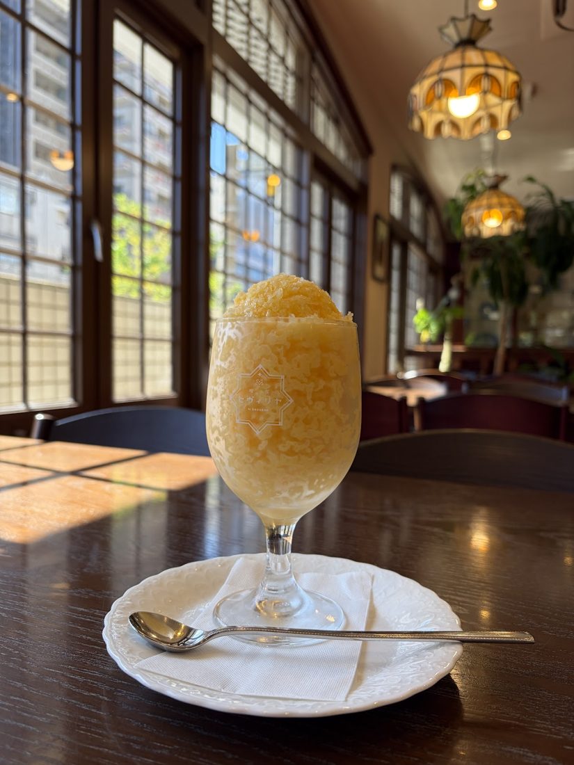 喫茶セヴィリヤのミルクセーキ